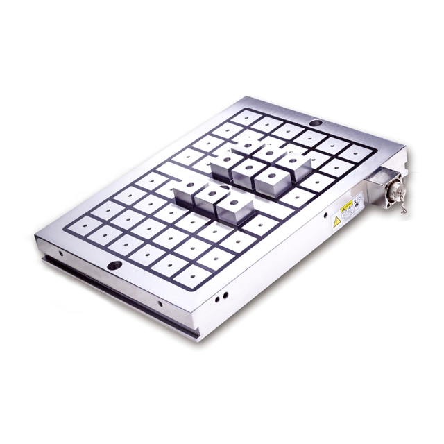 CNC-Bearbeitungszentrum mit elektropermanentem Magnetspannfutter