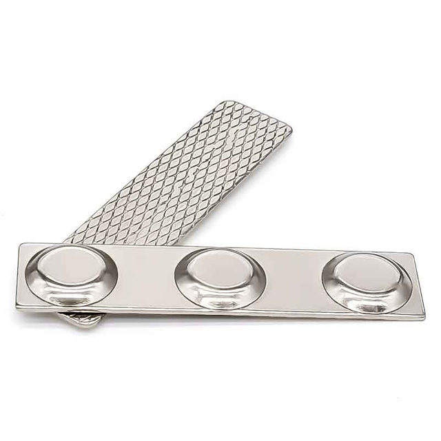 3M selbstklebendes wiederverwendbares Büro-ID-Stahlschild, rechteckiges Neodym-Magnet-Namensschild