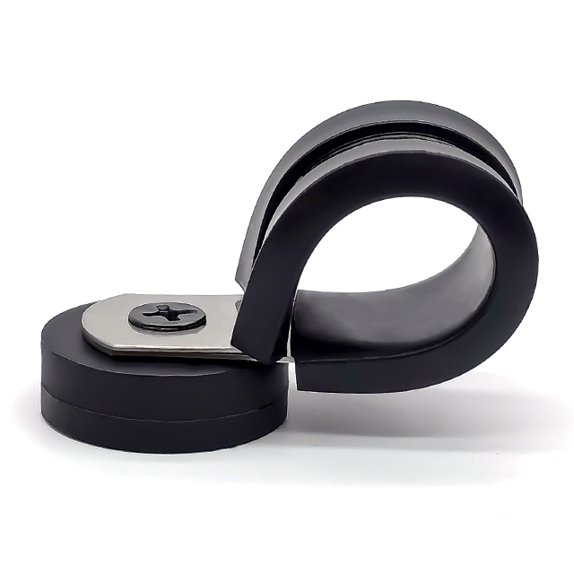 Edelstahl mit Gummistreifenklemme, gummierter NdFeB-Topfmagnet