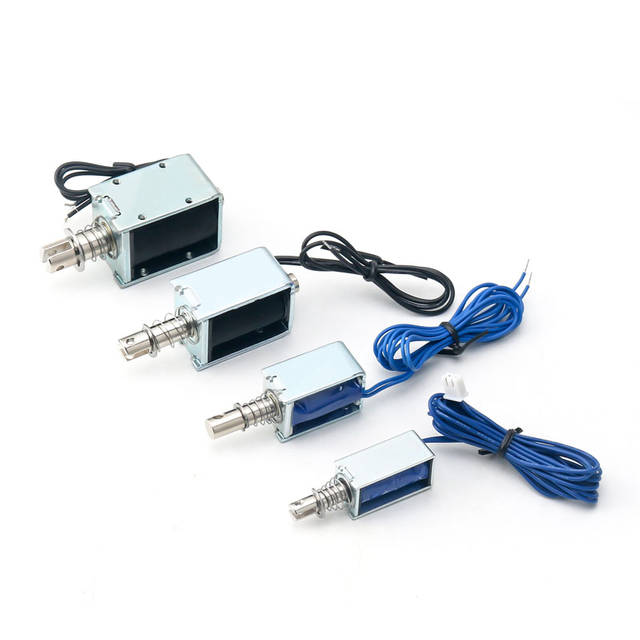 Rahmen Push Pull Electromagnet Industrial Automation passt sich nach verschiedenen Schlaganfällen, Kräften und Spannungen an
