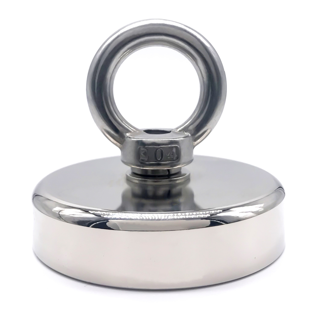 Einseitiger Angelmagnet mit versenktem Loch 