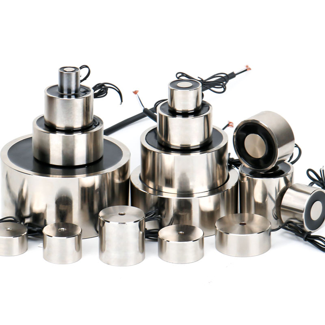 Runde Elektromagnet für Elektrohalte -Saugnapfbecher